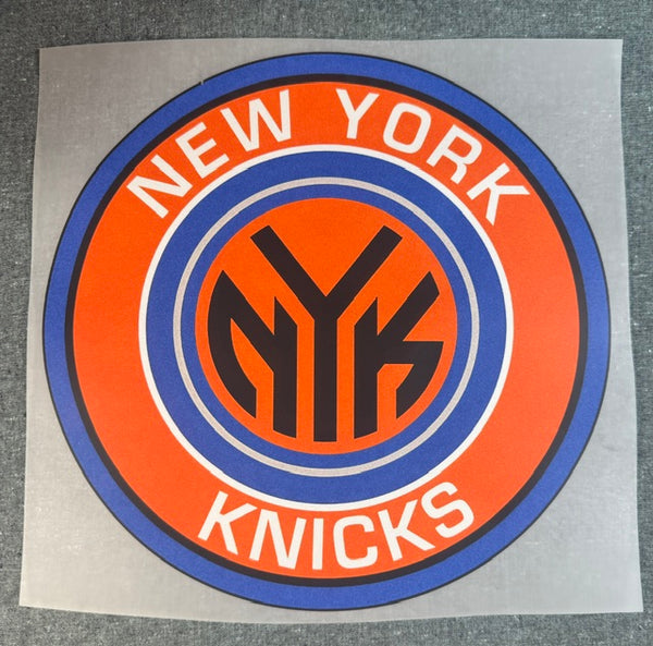 Ready To Press DTF Transfer -  Knicks Basketball (1 Piece)