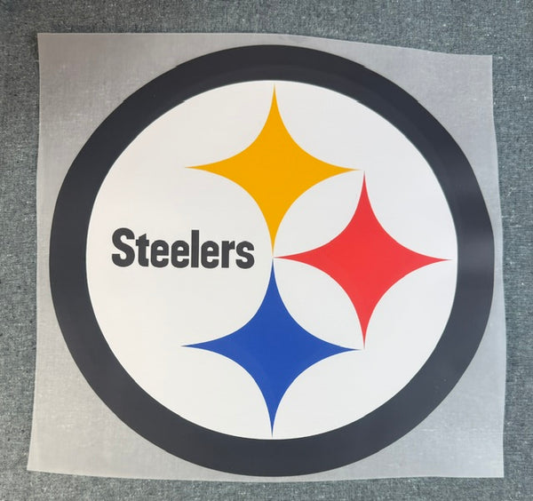 Ready To Press DTF Transfer -  Steelers Football (1 Piece)