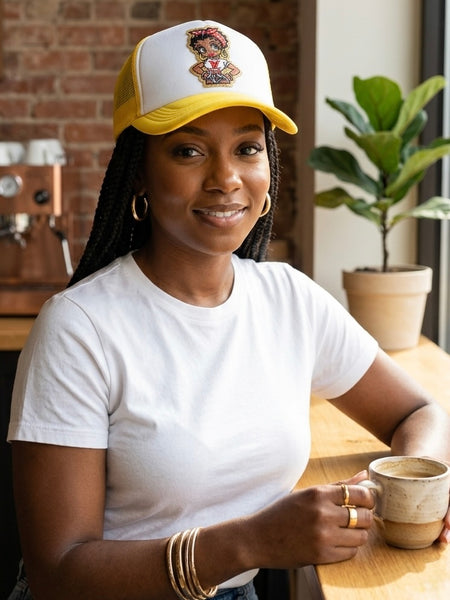Handmade Designed Snap Back Trucker Hat