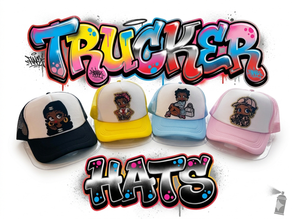 Handmade Designed Snap Back Trucker Hat