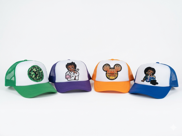 Handmade Designed Snap Back Trucker Hat