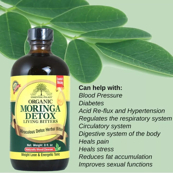 Organic Moringa Detox Tonic Drink