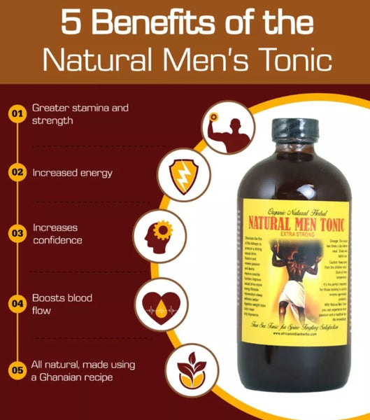 Organic Natural Men Tonic Drink