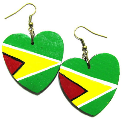 GUYANA LOVE Multi-Color Fashion Jewelry Dangle Handmade Earrings