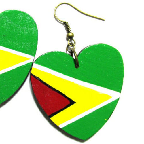 GUYANA LOVE Multi-Color Fashion Jewelry Dangle Handmade Earrings