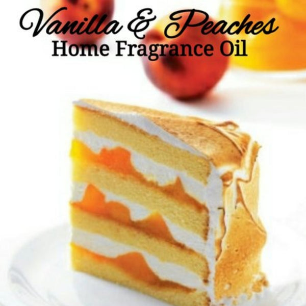 Vanilla Peaches Home Fragrance Diffuser Warmer Aromatherapy Burning Oil