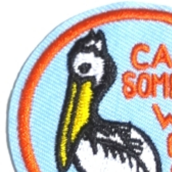 Call Someone Who Gives A Shit Expression Iron-On Patch