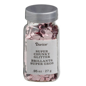 Darice™ ROSE GOLD Chunky Hexagon Glitter