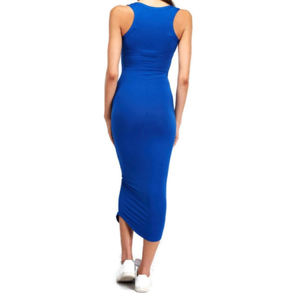 Capella Basic Bodycon Sleeveless Racerback Dress