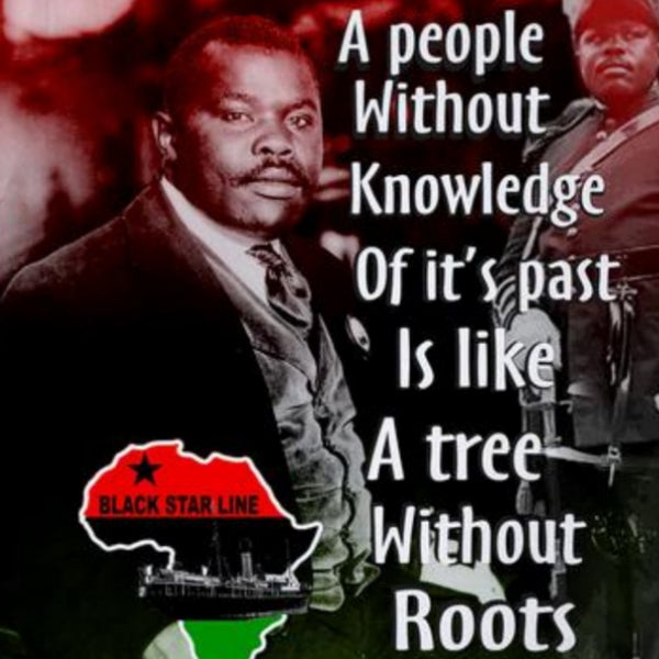 People Without Knowledge Tree Without Roots Marcus Garvey Crew Neck Unisex Tshirt