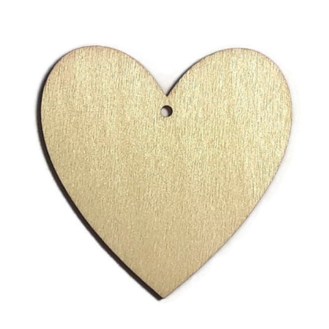 HEART Unfinished Ready to Decorate Natural Wood Cutout