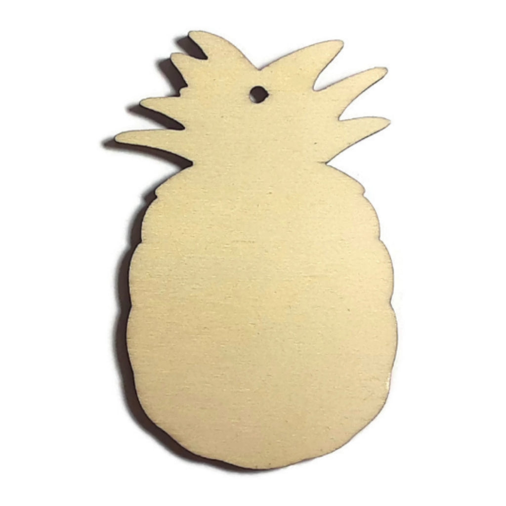 PINEAPPLE Unfinished Ready to Decorate Natural Wood Cutout