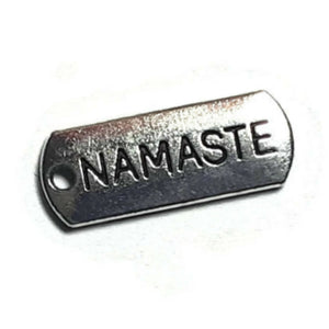 NAMASTE Expression Necklace Earring Bracelet Charms - Set of 10