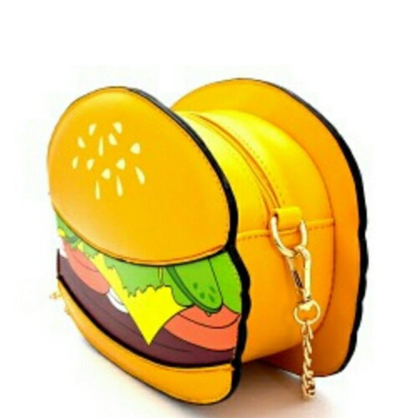 Cheeseburger Cross Body Novelty Handbag