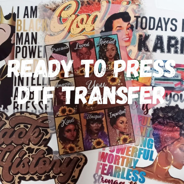 Ready To Press DTF Transfer Peace Love Teach Apple Leopard Red Heart