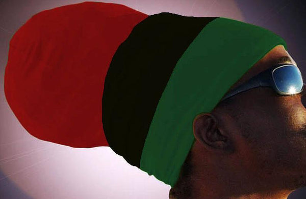 Unisex RBG Liberation (Red Top) Rasta Headwrap Turban