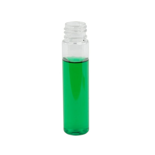 1oz Clear Cylinder Slim Tall Plastic Bottles - Set of 25