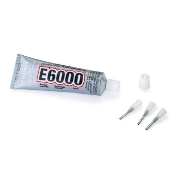 E6000 Industrial Strength Adhesive with Precision Tips Craft Glue 1.0 fl oz