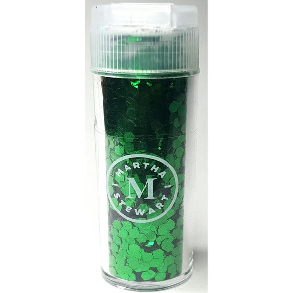 Martha Stewart Crafts™ MALACHITE Hexagon Shape Glitter