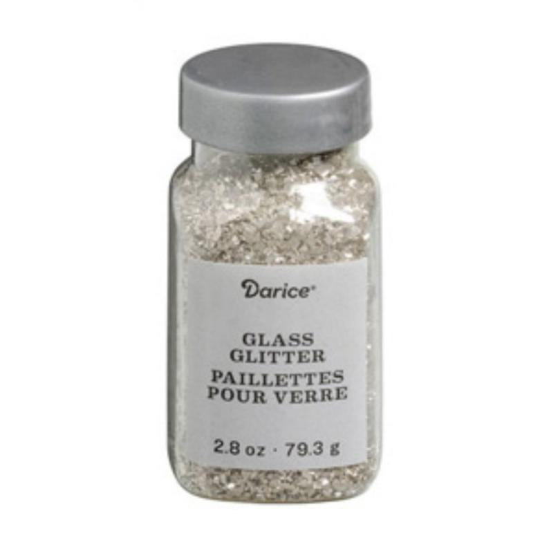 Darice™ VINTAGE SILVER Glass Glitter