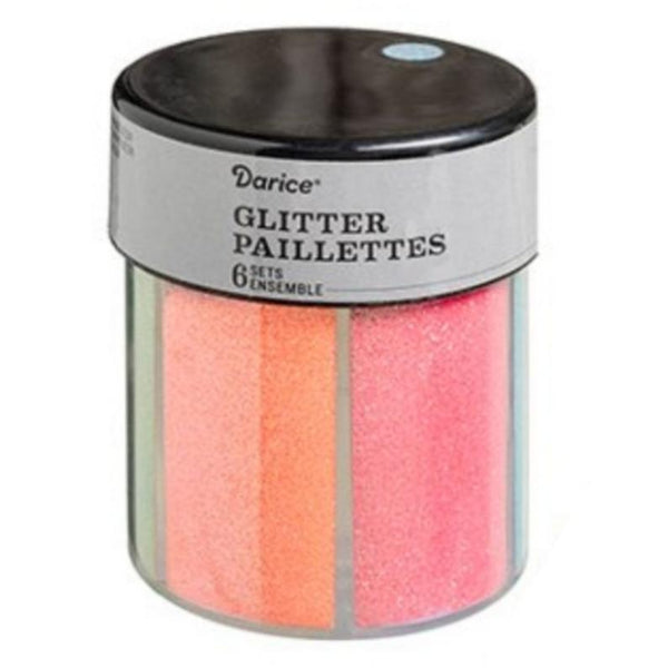 Darice™ NEON Caddy Fine Glitter