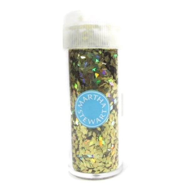 Martha Stewart Crafts™ FLORENTINE GOLD Holographic Diamond Shape Glitter