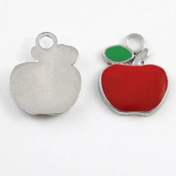 Apple Jewelry Bracelet Necklace Charms