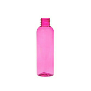 4oz Pink Clear Cosmo PET Plastic Bottles - Set of 25