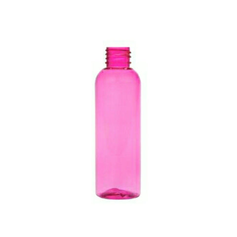 4oz Pink Clear Cosmo PET Plastic Bottles - Set of 25