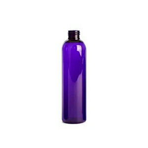 8oz Purple Cosmo PET Plastic Bottles - Set of 25