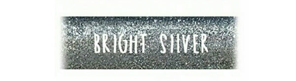 BRIGHT SILVER Extra Fine Glitter