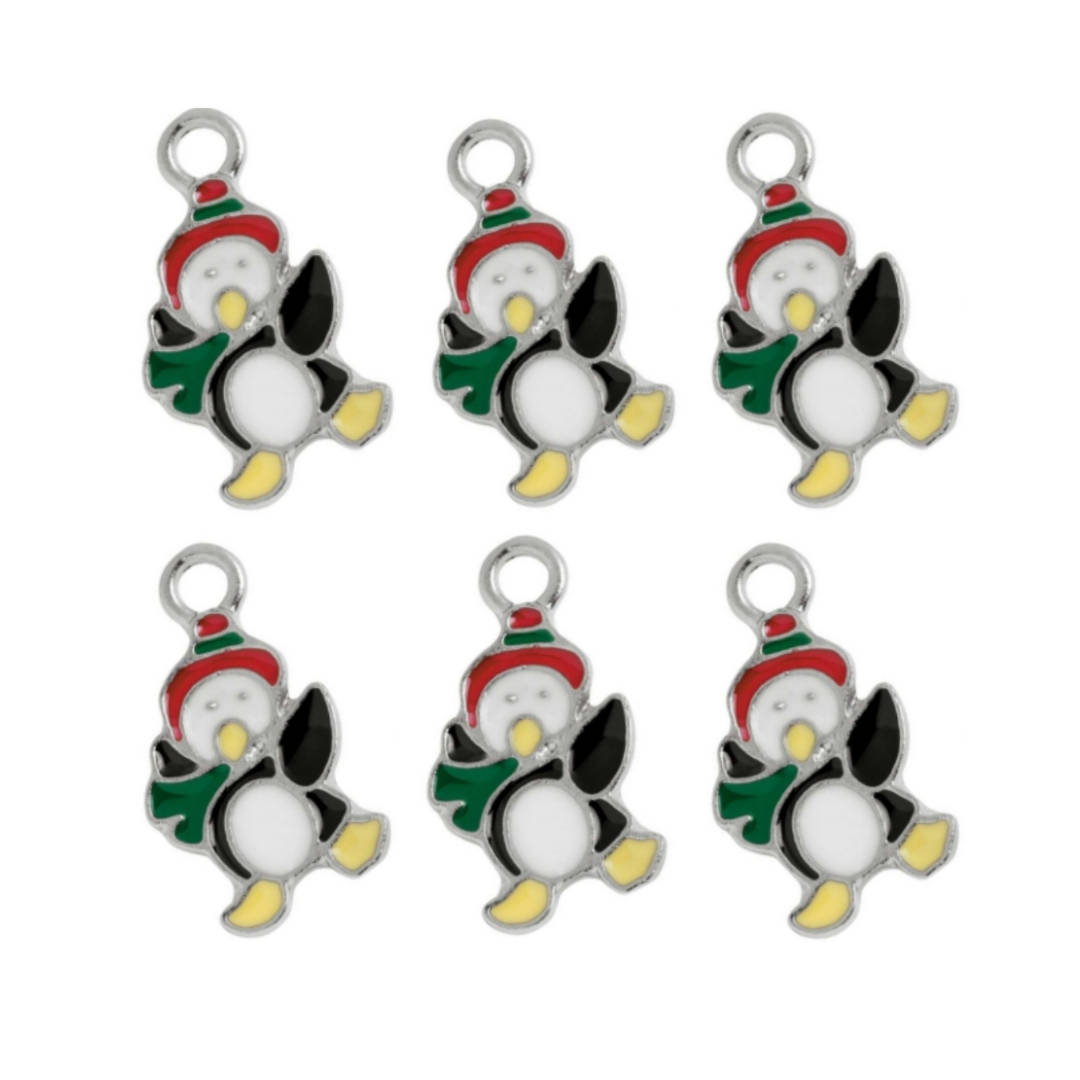 Dancing Miniature Penguin Charms