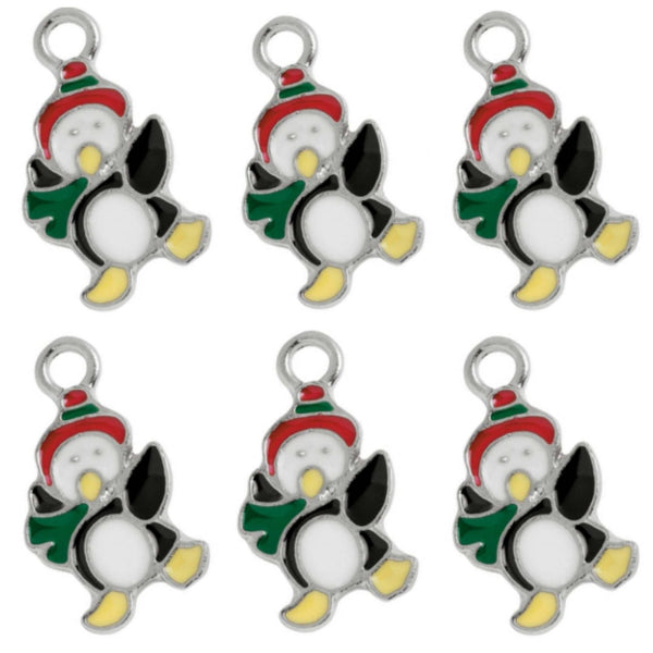 Dancing Miniature Penguin Charms