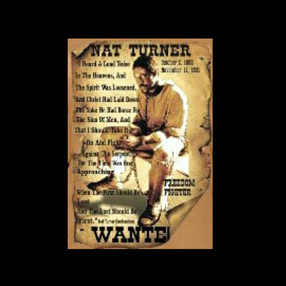 Nat Turner Light Brown Fitted Crew Neck Tshirt