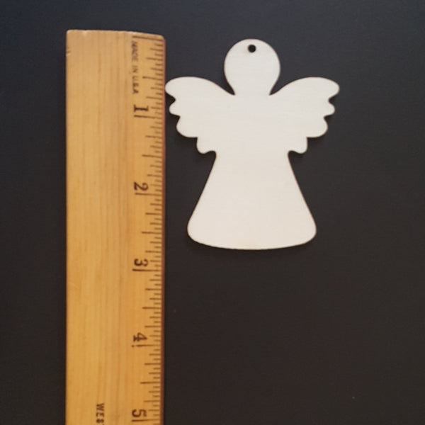 ANGEL Unfinished Ready to Decorate Natural Wood Cutout