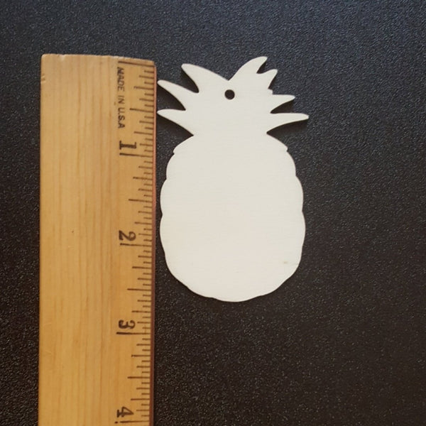 PINEAPPLE Unfinished Ready to Decorate Natural Wood Cutout