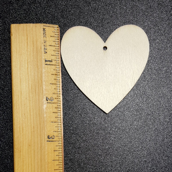 HEART Unfinished Ready to Decorate Natural Wood Cutout