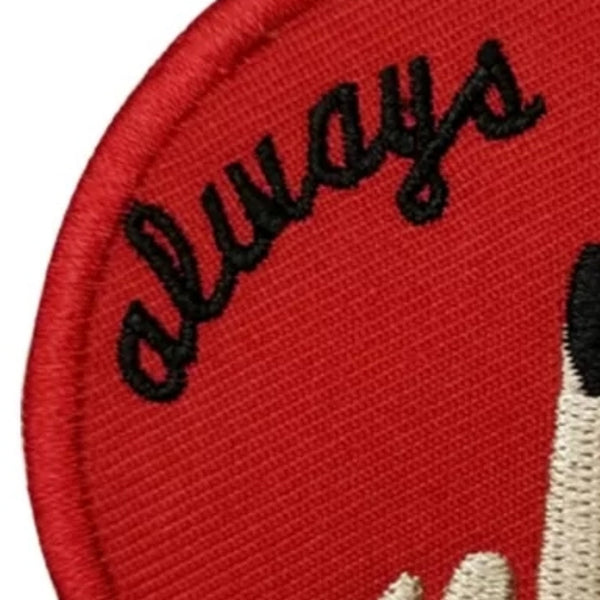 Always a Lady Iron-On Patch