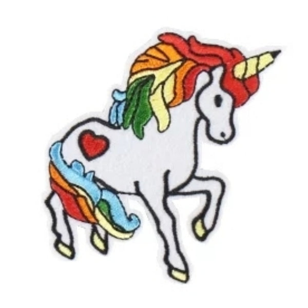 Unicorn Rainbow Iron-On Patch