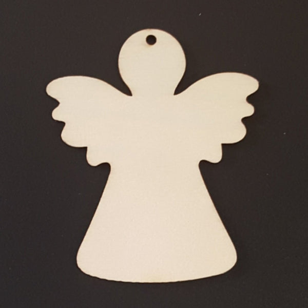 ANGEL Unfinished Ready to Decorate Natural Wood Cutout