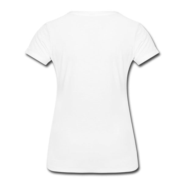 Beautiful Authentic Queen Fitted White Crew Neck Tshirt