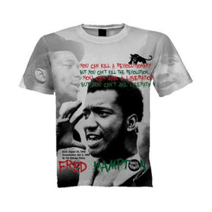 Fred Hampton Black Panther Revolutionary Crew Neck Unisex Tshirt