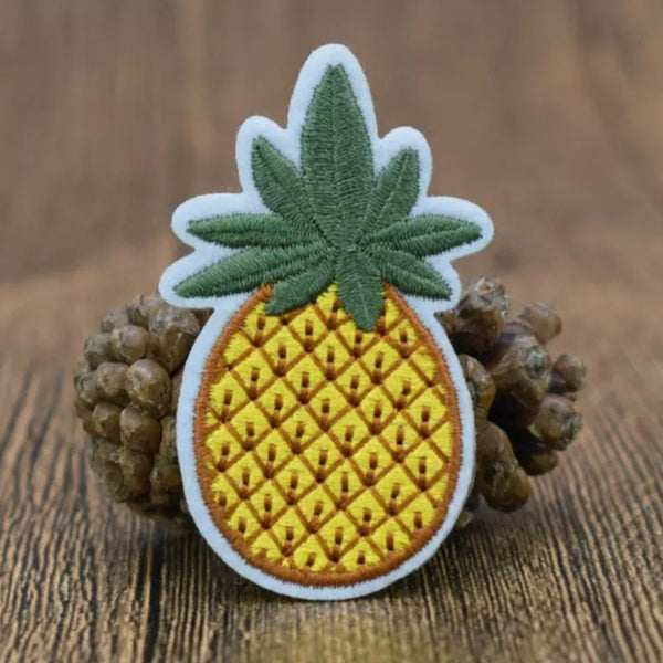 Pineapple Iron-On Patches