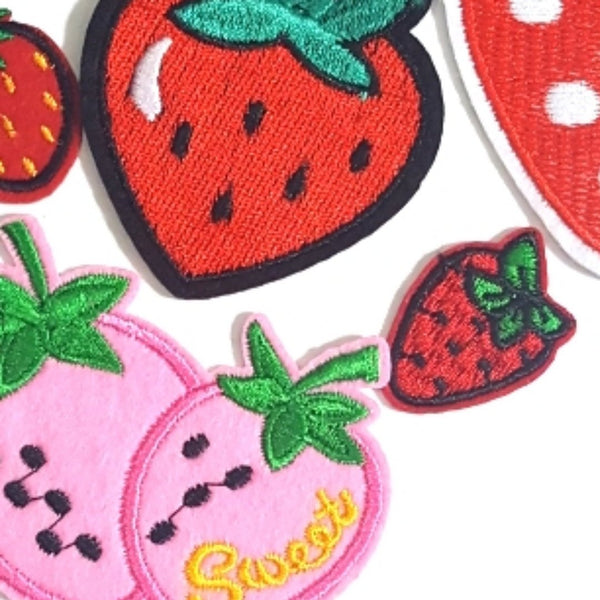 Everything Strawberry Iron-On Patches