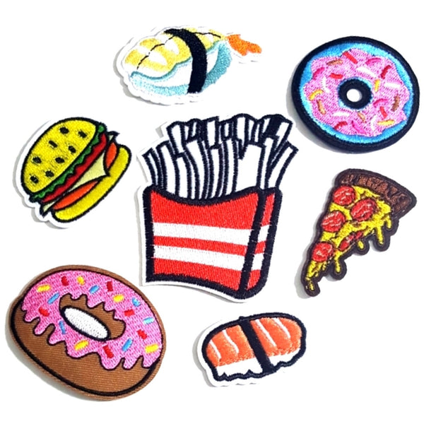 Everything Snacks Iron-On Patches