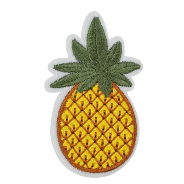 Pineapple Iron-On Patches