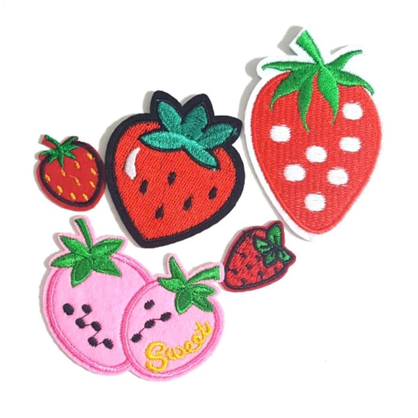 Everything Strawberry Iron-On Patches