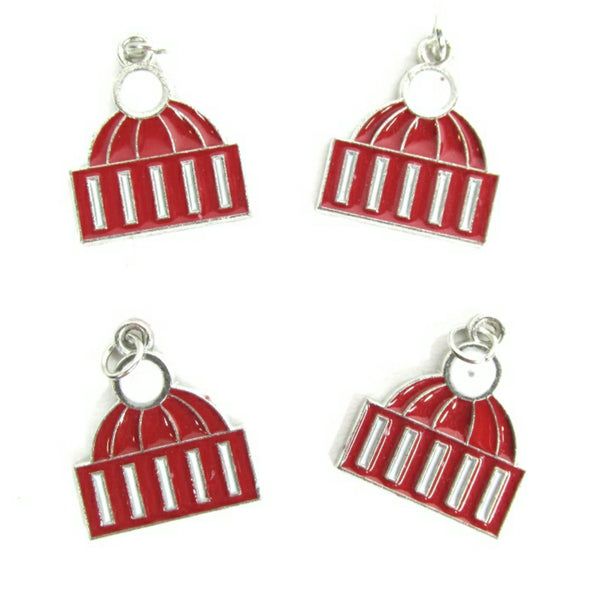 Winter Red Hat Charms